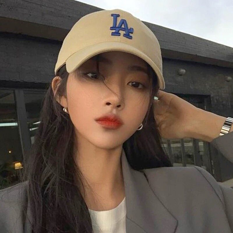 MLB帽子大标LA棒球帽韩国代购正品情侣男女遮阳帽鸭舌帽夏季CP66