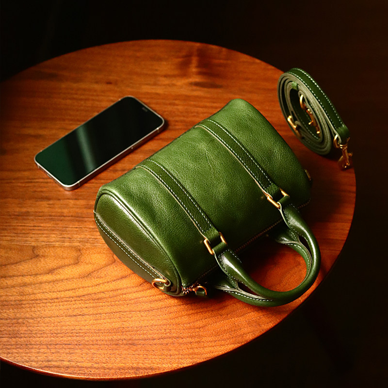 小众文艺春夏款枕头包手工复古牛皮包小包真皮波士顿包包迷你森系,箱包皮具/热销女包/男包,通用款女包,淘宝优惠券,粉丝福利购,淘宝优惠卷