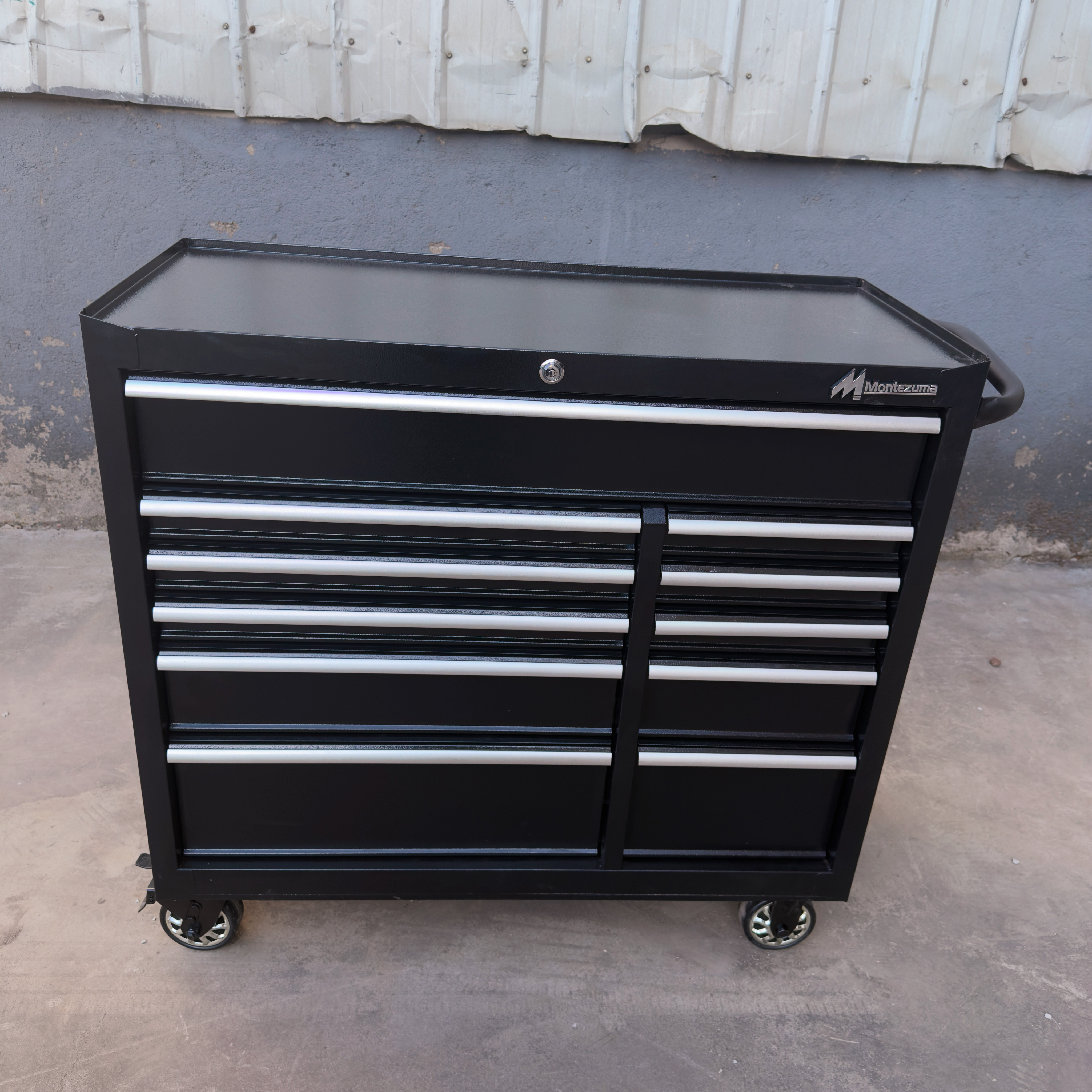 美国Montezuma蒙特祖玛11层工具车手推车家用汽修美发收纳工具车