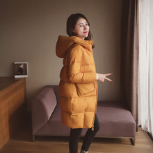 Áo bà bầu size lớn áo khoác mùa thu 2018 mới dài phần rộng cộng với áo len dày mùa đông nhung nữ đầm bầu công sở