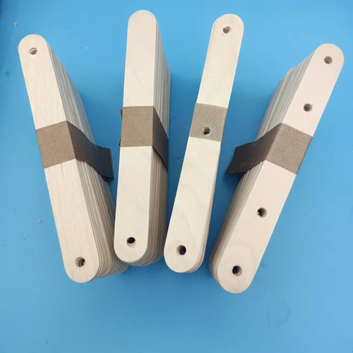 雪糕棒带孔环保diy材料