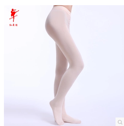 红舞鞋芭蕾舞连裤袜加绒厚练功袜大袜舞蹈袜练功加绒连裤袜18029图片