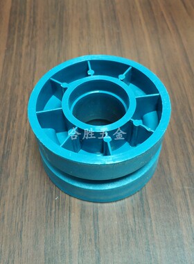 80厘从动托轮，张紧轮，35厘孔径蓝色拖轮，被动伦移栽机专用托轮