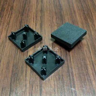 3030铝材封盖截面五脚塑料堵头