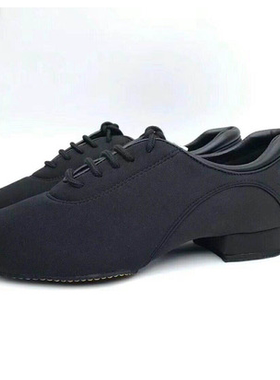 adsmissfun舞鞋A4012-18进口弹力布牛津男摩登国标舞鞋教师练习鞋