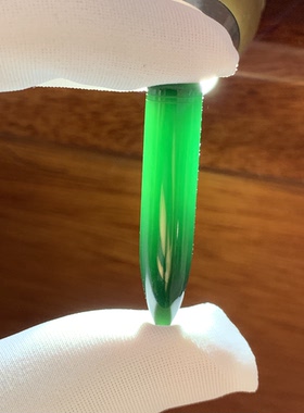 天然缅甸a货冰种墨翠随型子弹头吊坠裸石冰透辣色黑度极黑