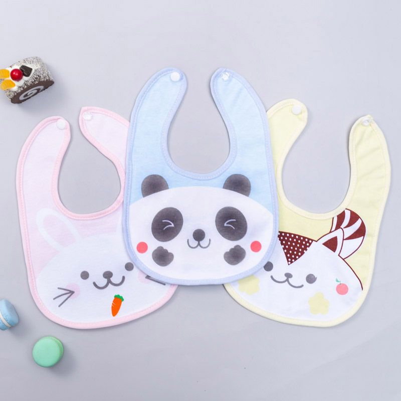 3510条全棉防水新生喂饭口水巾