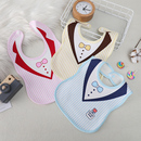 五条装加大加长版双面棉大宝胖宝防水儿童口水巾喂饭围兜四季婴儿