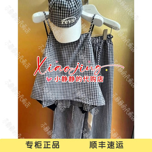 REVAN芮范2026夏季专柜正品RK32402914 休闲吊带裤子套装1999