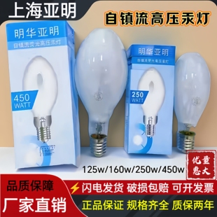 亚明自镇流荧光高压汞灯金卤灯诱虫灯125w160w250w450w质保两年