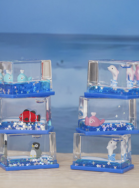 地中海系迷你方形液体油滴