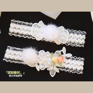 真我 顷刻春时 原创手帐本笔记本装饰绑带 弹力 束带 收纳 手帐