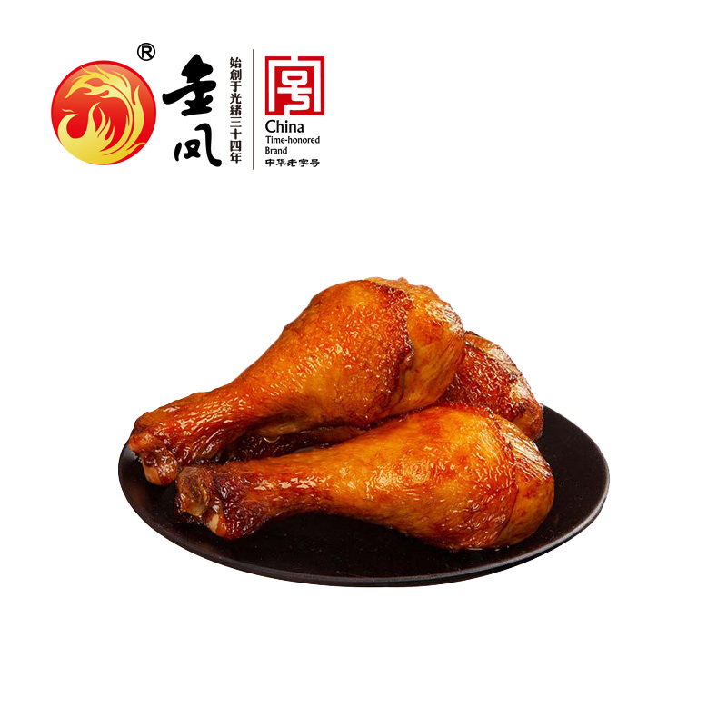 金凤 鸡腿即食70克/袋*5袋零食卤味熟食扒鸡腿组合河北特产