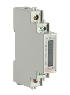 上海安科瑞一模1P单相导轨式电表DDS1352正反向交流多电量计量表