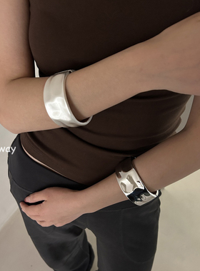 sunswayins男女合金几何手镯