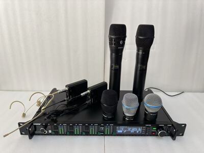 Shure/舒尔 AD4Q无线麦克风AD2/B58A/B87/KSM8直播演出无线话筒