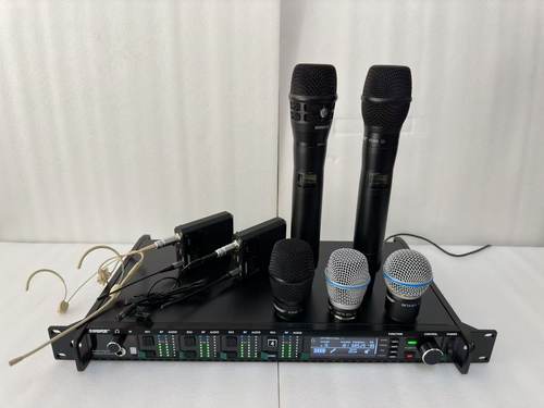 Shure/舒尔 AD4Q无线麦克风AD2/B58A/B87/KSM8直播演出无线话筒