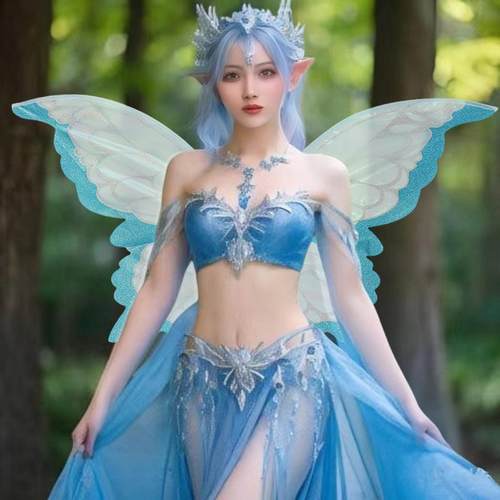 翅膀P2G新款烫金精灵天使