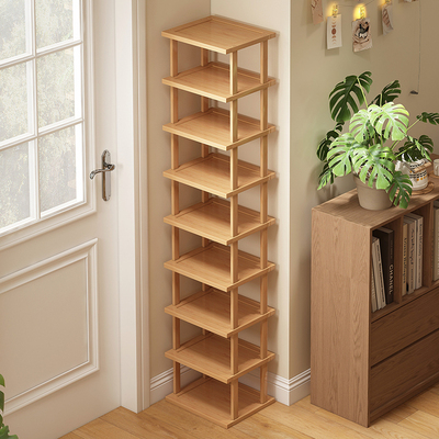 简易鞋架多层门口窄小家用宿舍大容量收纳入户门小型多功能置物架