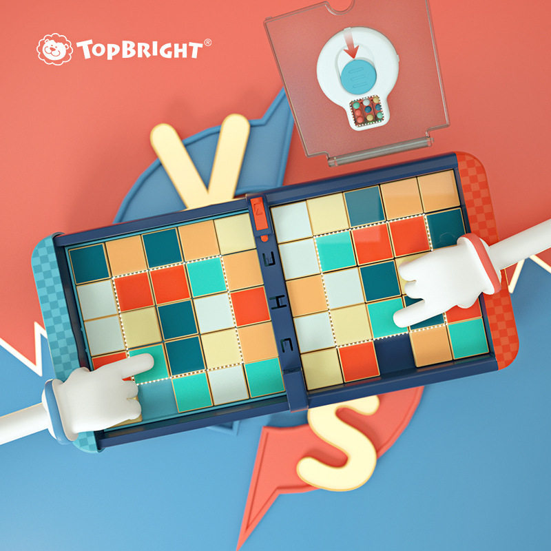 TEBAOER THREE KINGDOMS 디지털 레이싱 HUARONGDAO 디지털 슬라이딩 어린이 사고 훈련 3-IN-1 논리 초등학생