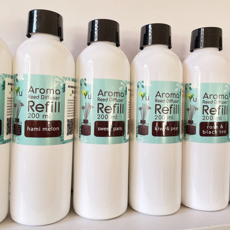 泰国进口YU无火无烟香薰精油藤条挥发室内香薰精油补充液200ML
