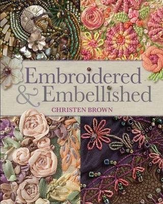 C34国外多种高级刺绣工艺面料再造Embroidered Embellished