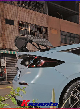 适用本田11代Civic思域FL1 型格碳纤维改装件 Modulo款GT定风尾翼