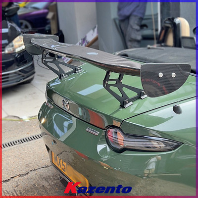 MiataND改装MX5碳纤维加装GT尾翼