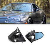 件电动后视镜 碳纤维改装 Ganador左右倒车镜 JZA80 适用丰田Supra