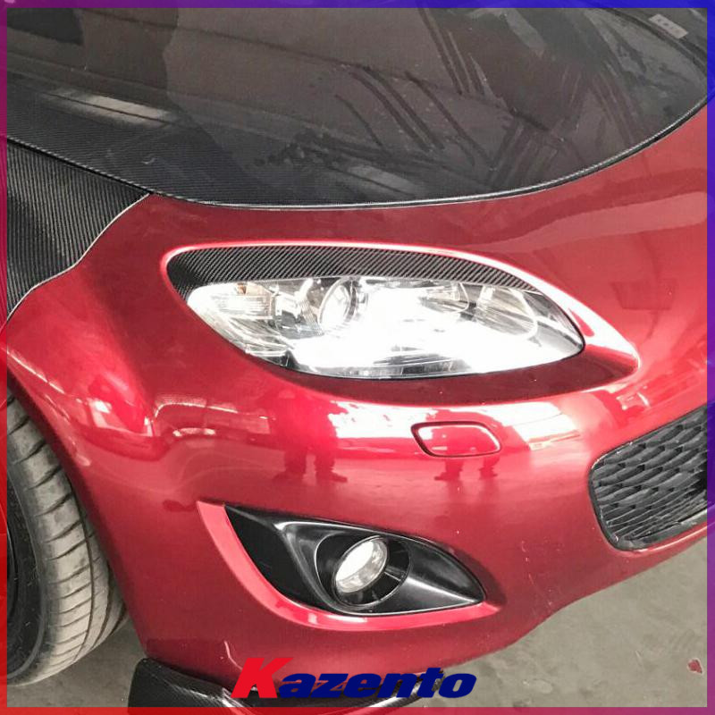 MiataMX5NC粘贴件碳纤维前灯眉