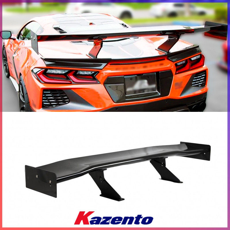 适用雪佛兰Corvette科尔维特C8 碳纤维改装尾翼 AP款GT扰流定风翼