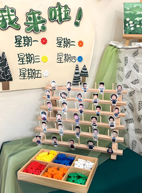 幼儿园家长会签到台布置