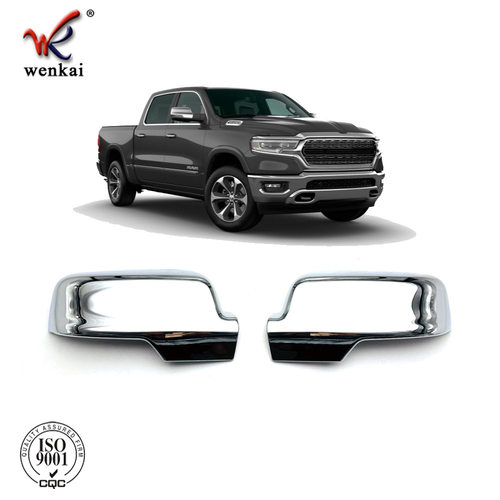 适用于道奇 Ram 1500 改装电镀后视镜盖 倒车镜防擦装饰亮罩