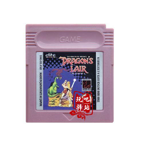 GB GBC游戏卡带  Dragon's Lair 龙穴历险记 多国语言 含中文