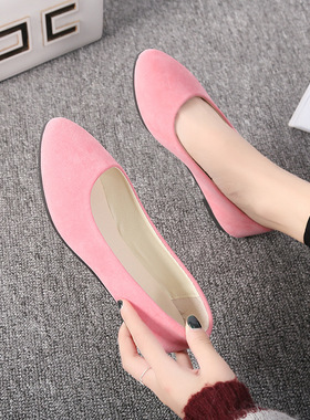 туфли女单鞋大码平跟鞋新 women flat shoes big size 42 43