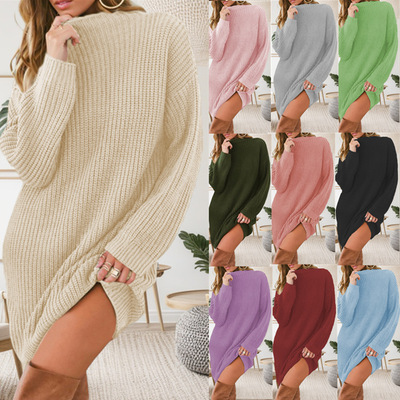 Mid Autumn/Winter Knitted Shirt, Shoulder Piercing Dress,