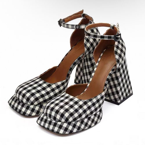 高跟鞋单鞋女玛丽珍鞋新women Mary Jane shoes high heel shoes