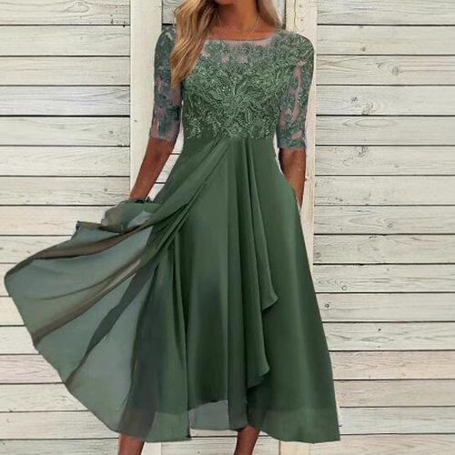 women's Spring summer long skirt ladys' temperament dress