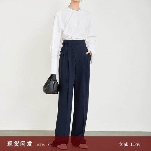 夏莫卡长腿担当新中式挚爱满分裤