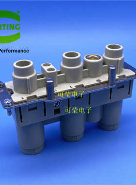 09380052701 HARTING重载连接器 HAN-K-3-2-F-s大功率200A插头