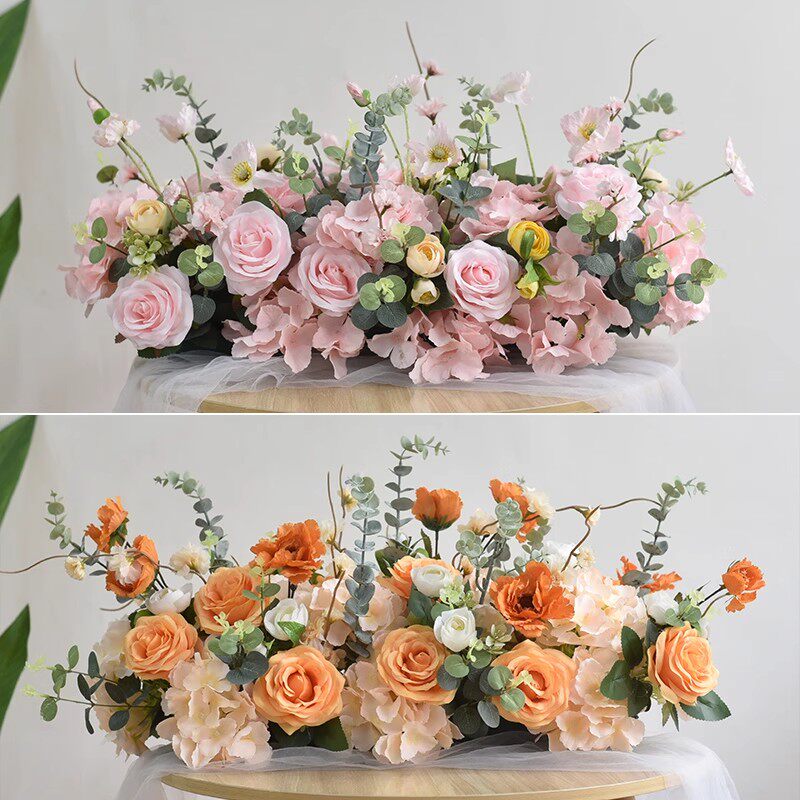 桌面假花酒店仿真花客厅花艺餐厅