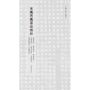 北朝墓志精粹·東魏西魏墓誌精粹