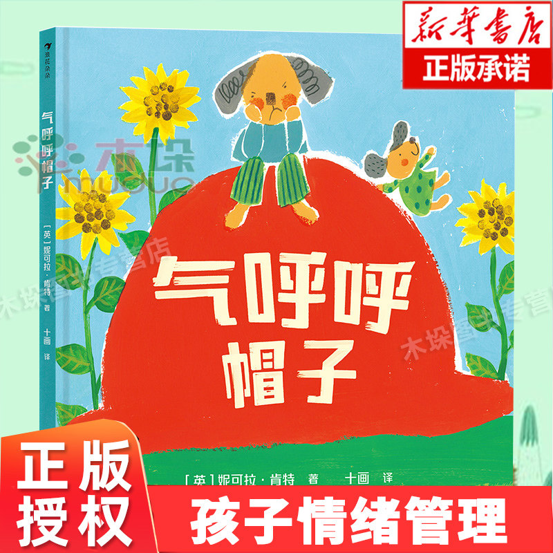 气呼呼帽子绘本 精装硬壳 探寻儿童负面情绪背后的心理因素 3-6岁儿童心理情绪管理 - 实物图