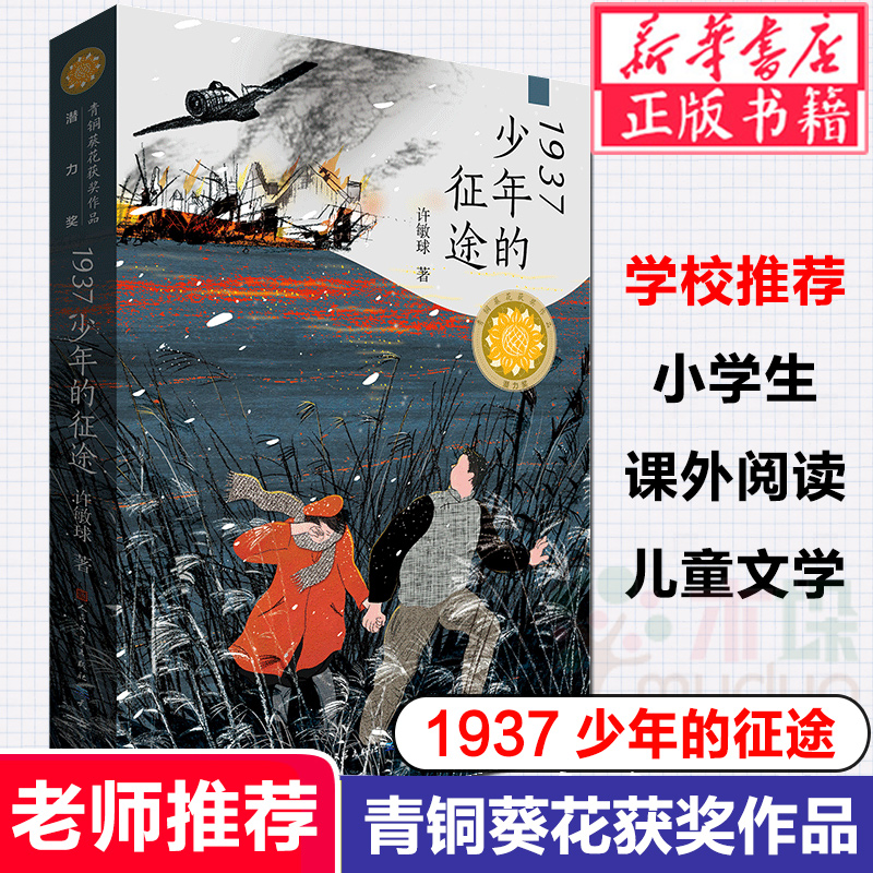 正版书籍 1937少年的征途 许敏球 青铜葵花儿童小说奖获奖作品 6-9-12岁儿童文学作品小学生课外阅读书籍 书目天天出版
