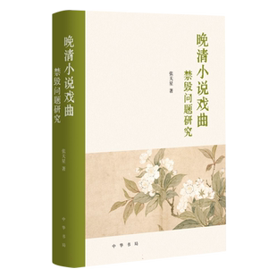 晚清小说戏曲禁毁问题研究(精)