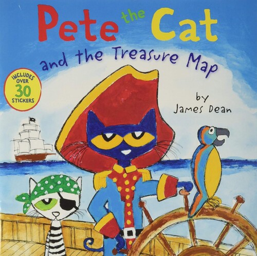 PETE CAT  TREAS MAP