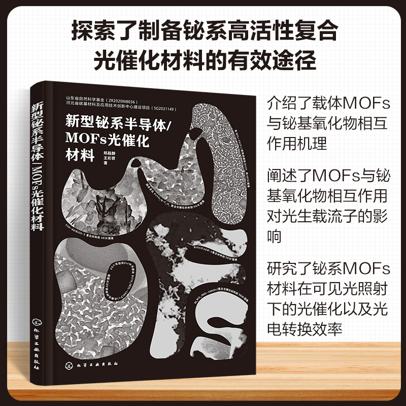 新型铋系半导体/MOFs光催化材料 提高光催化效率好材料 铋基氧化物纳米颗粒 有机骨架