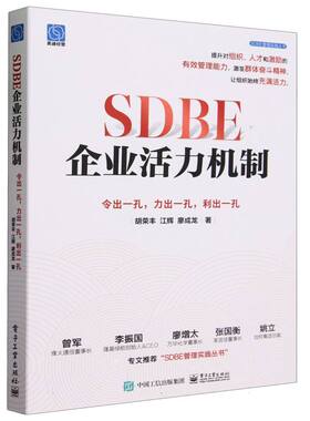 SDBE企业活力机制：令出一孔力出一孔利出一孔
