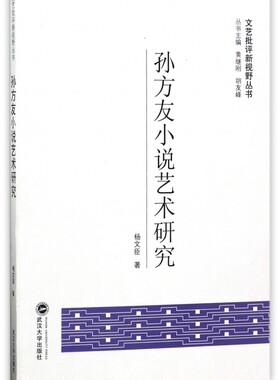 孙方友小说艺术研究/文艺批评新视野丛书