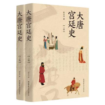 大唐宫廷史(上下册)杜文玉武则天李世民大明宫长安城皇帝图文并茂皇家生活制度曲江大雁塔